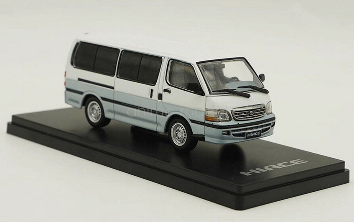 1/43 Scale HIACE Blue/White Diecast Car Model Toy Collection Gift