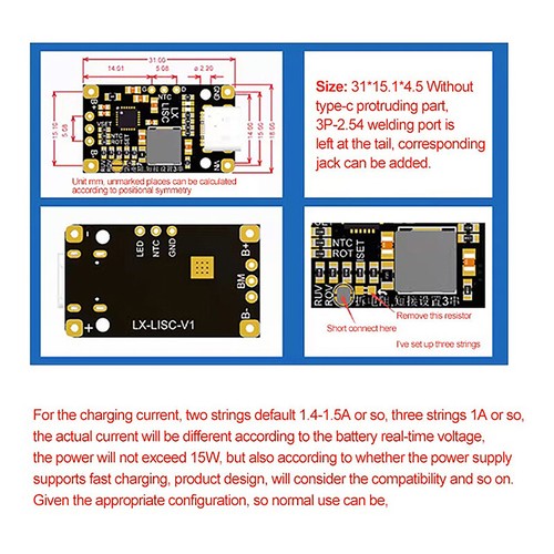 3.7V Lithium Battery Supporting Fast Charging Balance With Indicator Light - Zdjęcie 7 z 13