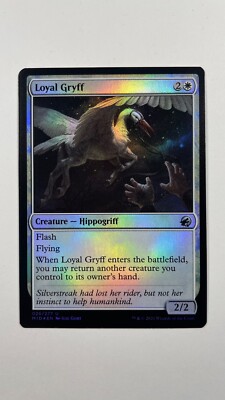 MTG Innistrad Midnight Loyal Gryff Foil 026/277 Magic the Gathering