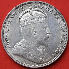 1910 Canada 25 Cents - EF - Lot#11877