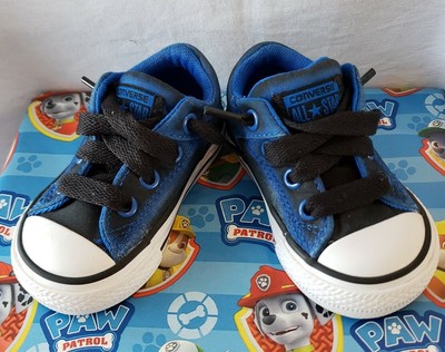 royal blue infant converse