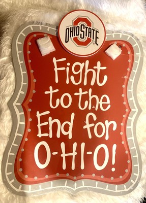 Ohio State 15  x 21  hanging board