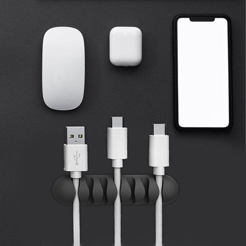4 Pcs Drahtfixierer Kabelhalter Für Schreibtisch Ladekabel-Organizer - Afbeelding 11 van 12