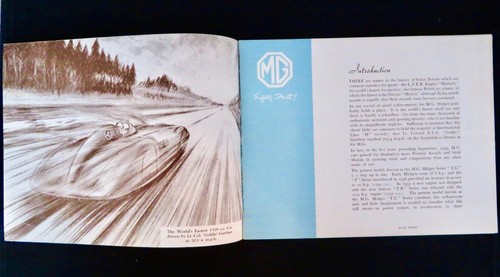 1945 MG MIDGET Series 'TC' Export Edition 16-Page Brochure ORIGINAL~VG+ - Picture 2 of 8