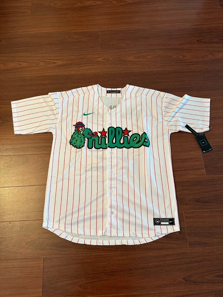 CUSTOM Men's Philadelphia Phillies Philly Phanatic Stitched Jersey USA Seller - Image 2 of 4