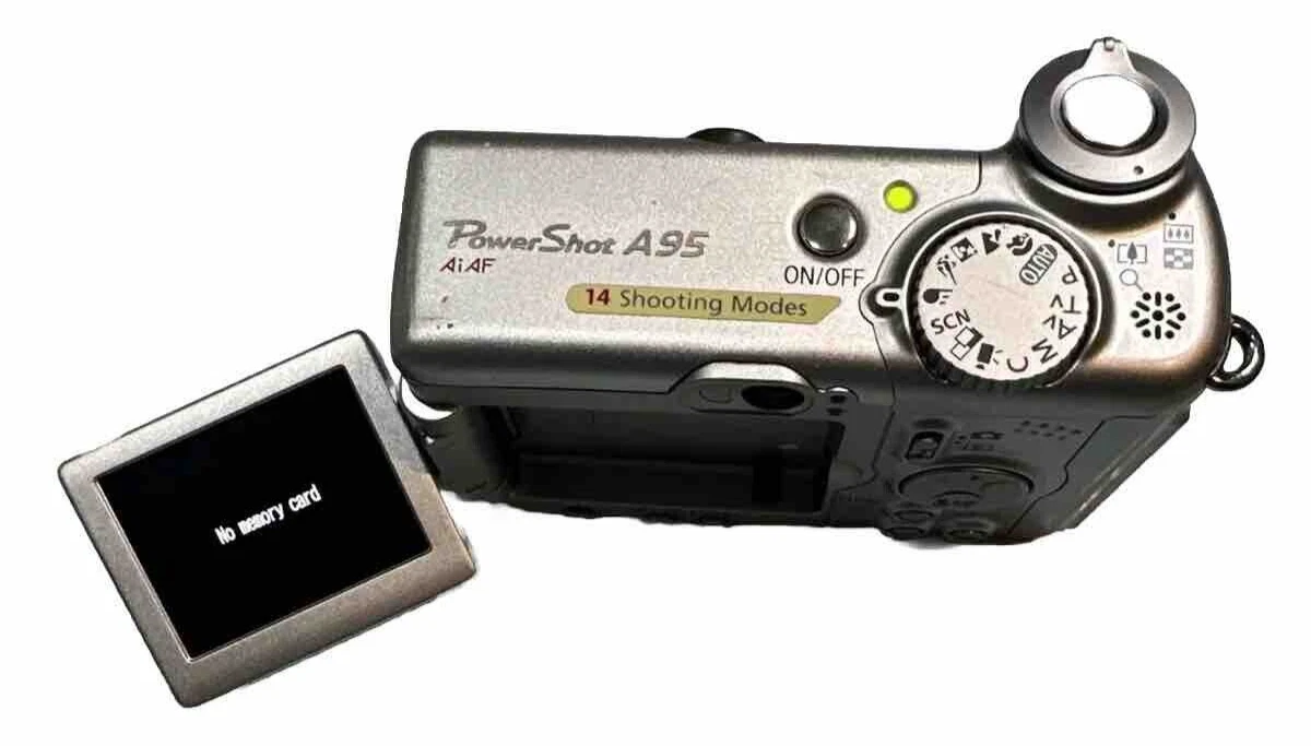Preços baixos em Câmeras digitais Canon PowerShot A95 | eBay