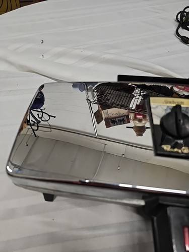 Sunbeam Vintage Electric Party Grill Chrome Panini Press Sandwich Maker 870 - Picture 3 of 10