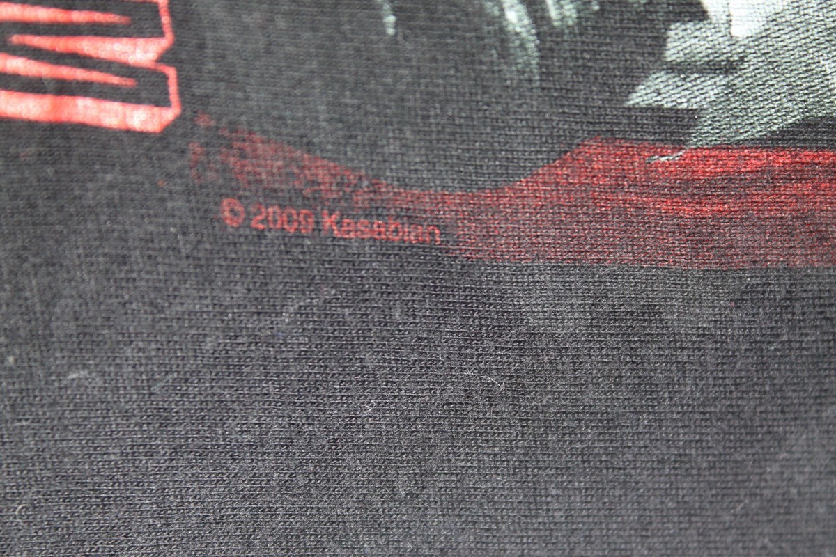 Kasabian Shirt West Ryder Pauper Lunatic Asylum European Tour 2010