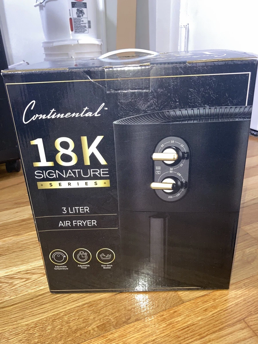 New In Box Continental 18K Signature Series Air Fryer 3 Liter