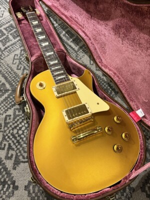 ギター Gibson Custom Shop 1957 Les Paul Goldtop Gibson Custom Murphy Lab 1957 Les Paul Goldtop Reissue Ultra Heavy