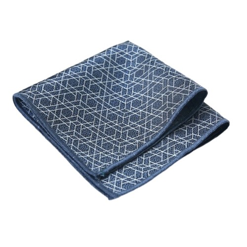 Portable Hankie Male Handkerchief Floral Pattern Super Soft Washable Hanky - Picture 15 of 17