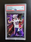 2024 Topps Finest #62 Drake Maye Purple Refractor RC Patriots PSA 9 /250