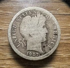 1907-O Barber Dime - Actual Coin Shown - Free Shipping & Tracking INV#530
