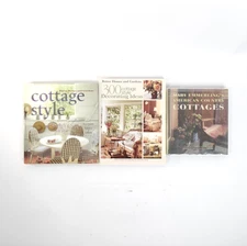 Cottage Style Decorating Books Lot of 3 Better Homes Gardens Mary Emmerling