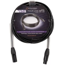 Accu-Cable 5-Pin DMX Tour Link Cable 15 ft