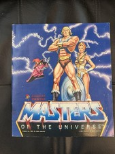 Masters of the Universe 1984 Panini Sticker Album 80% Complete Great Shape