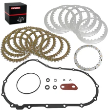 Clutch Friction Plate & Cover Gasket Kit For Harley Sportster 883 XL883 XLH883