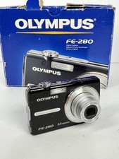 Olympus FE-280 8.0MP Compact Digital Camera Silver Tested