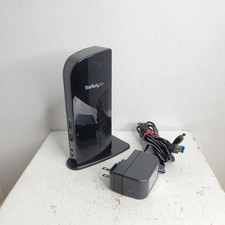 StarTech USB3SDOCKHD Universal USB 3.0 Laptop Docking Station HDMI DVI w/Power