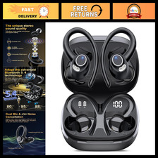 Wireless Bluetooth 5.4 Earbuds, ENC Noise Cancelling, 48H Playtime, IP7 Waterpro