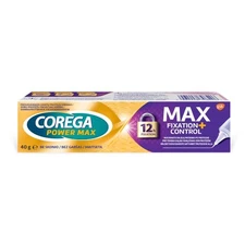 COREGA Denture Adhesive Cream: POWER MAX Made in Europe-40g FREE SHIPPING
