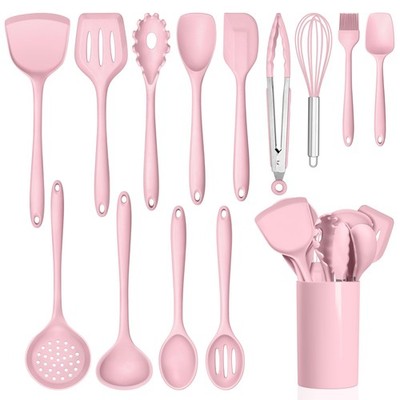 Kitchen Utensils, 14 PCS Silicone Cooking Utensils Set, Heat Resistant Kitche...