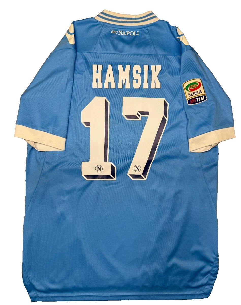 MAGLIA RARA NAPOLI Macron Lete Match Worn Cannavaro 28 Autografata serie A EUR 229,99 - IT