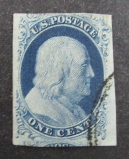 nystamps francobollo USA # 8A usato $1100 O2x2984