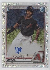 2020 Bowman Chrome Prospects Speckle Refractor /299 Glenallen Hill Jr Auto v9t