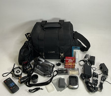 Canon ZR85 Mini DV Camcorder 20x Optical Zoom With Bag Bundle