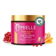 Mielle Organics Pomegranate & Honey Curl Cream - Coil & Curl Defining Hair Cream