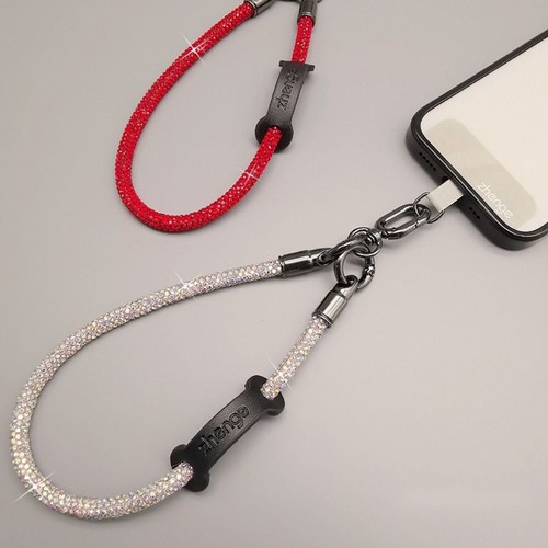 Diamond Phone Wrist Straps Anti-lost Phone Case Strap Fashion Phone Chain - Photo 11 sur 14