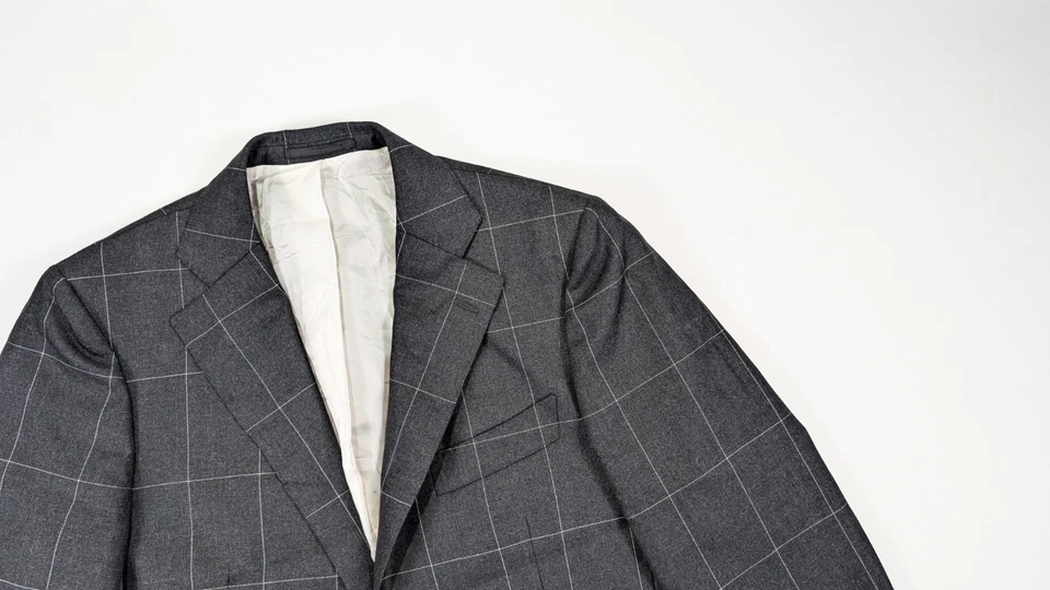 SUITSUPPLY Lazio / Brescia Wool Suit Size 40S - Image 3 of 4