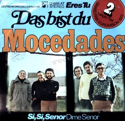 Mocedades - Das Bist Du 7'' (VG) .*