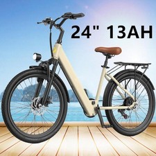 Electric Mountain Bike 500W Motor 24" 36V 13AH Electric Bicycle Ebike For Adults