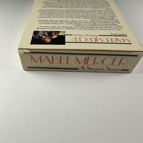 Mabel Mercer - A Singer's Singer VHS Jazz Musik Live Konzert Video ansehen - Bild 5 von 6