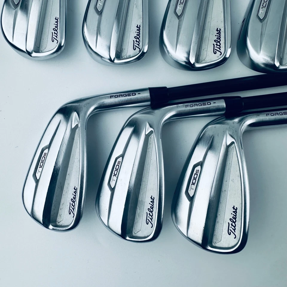 Titleist T100S 2021 Irons / 4-PW / KBS Tour C-Taper Limited X Stiff Flex Shafts - Image 3 of 4