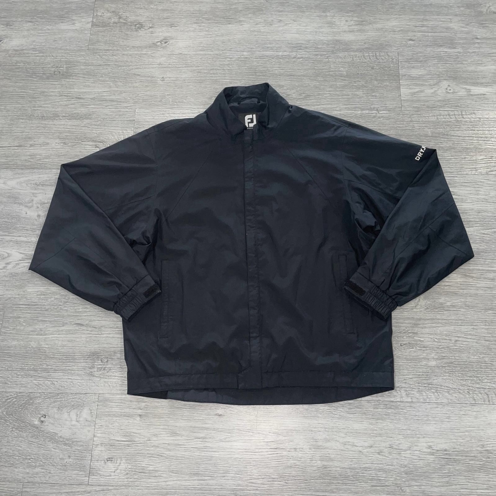 Rain Dryjoys Full Zip  Black Long Sleeve