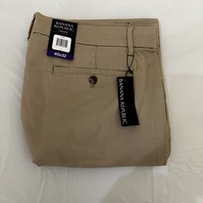 Banana Republic Men's Chino Pant 40x32 Tan Straight Fit