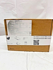 Lenovo ThinkPad Universal USB-C Dock w/90W Power Adapter - New-box damage