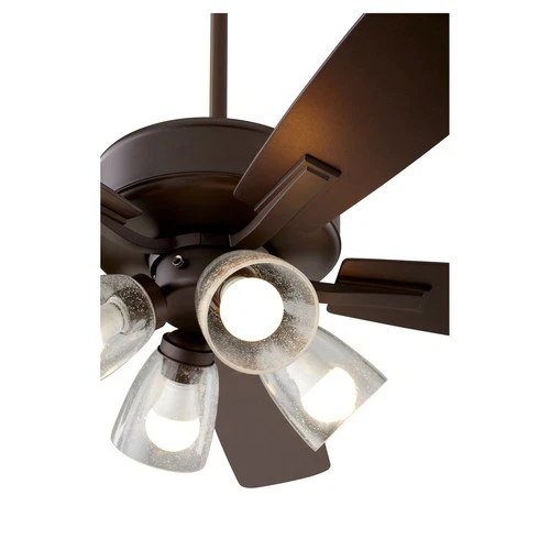 Oiled Bronze 52"Ceiling Fan from the Ovation Collection - Picture 2 of 2