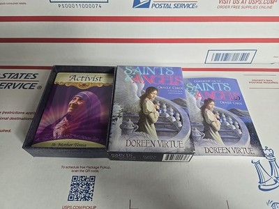 Saints and Angels Cards Oracle Cards By Doreen Virtue - 44 Card Deck & Guidebook