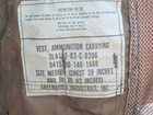 Modern US Military Ammunition Carrying Vest , Lg. size, clean — photo 5