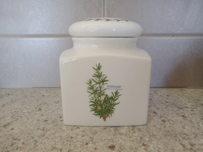 Maxwell & Williams. Rosemary Container. Made In China. Fragrant Garden.