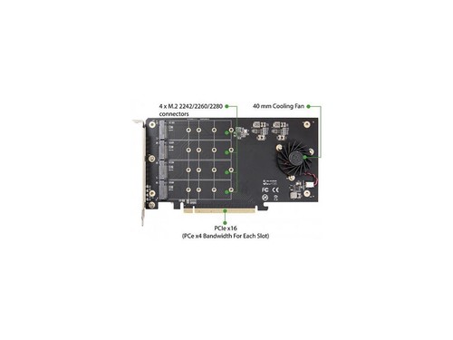 Syba SI-PEX40161 Raid Card Syba Si-pex40161 R (sipex40161) - Picture 3 of 4