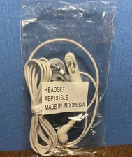 Samsung Hands Free HEADSET Earphone AEP131SLE, OEM AUTHENTIC GENUINE NEW NOS