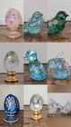 10 Fenton Art Glass Figurines, Several Different Ones. Antique Vintage