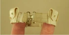 Vintage 1965 Hasbro GI Joe Soldier #7527 Ski Patrol White Cartridge Belt C6