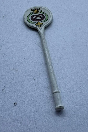 Vintage Playmobil 5506 Victorian Pretzel Vendor Irishman Flag