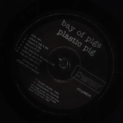 Bay Of Pigs Plastic Pig NEAR MINT Chameleon Records Vinyl LP